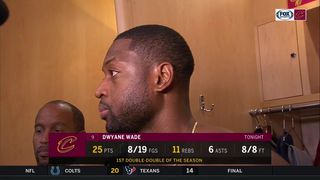 "It's no secret, we're starting games off awful.' Dwyane Wade after Cavs loss