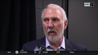 Gregg Popovich on Spurs 109-91 win over LA Clippers