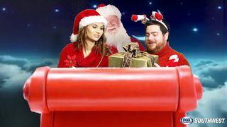 Kaime & Grubes deliver gifts with Santa | The Dose