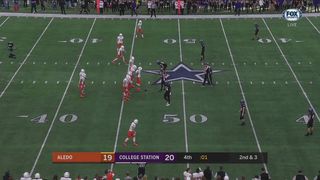 Aledo vs. College Station | Championship Play | HSFB State Championships