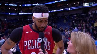 Anthony Davis: 'I took myself off minute restrictions'