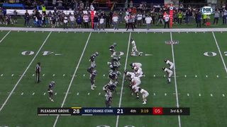 Pleasant Grove vs. West Orange Stark | Curcial First Down | HSFB State Championships