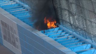 Landon & Matt's NASCAR Christmas Presents: SAFER barrier catches fire at Phoenix