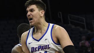 The DePaul Blue Demons cruise past the Miami Ohio Red Hawks 83-66