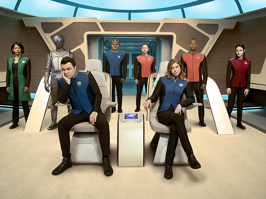 THE ORVILLE:  L-R:  Penny Johnson Jerald