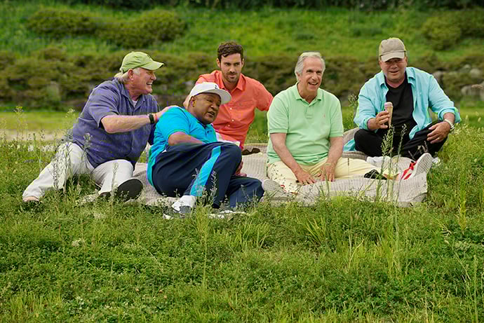 BETTER LATE THAN NEVER -- "Seoul" Episode 103 -- Pictured: (l-r) Terry Bradshaw