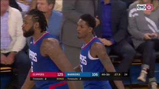 WATCH: Lou Williams torches Warriors for 50