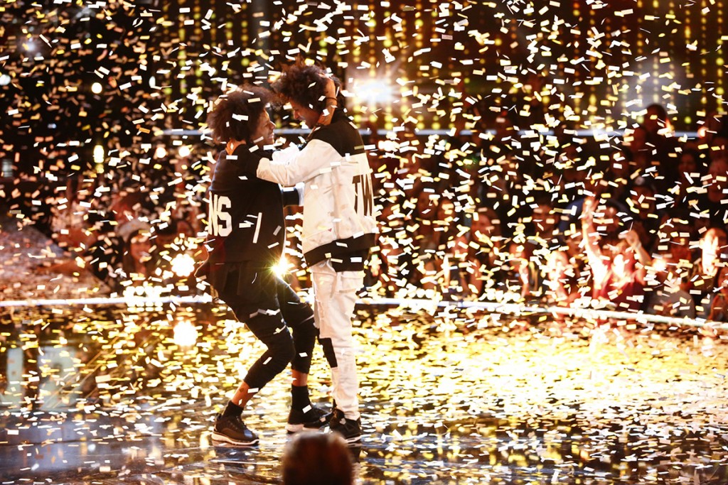 WORLD OF DANCE -- "World Final" Episode 110 -- Pictured: Les Twins -- (Photo by: Justin Lubin/NBC)
