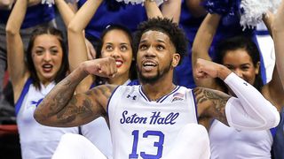 No. 13 Seton Hall outmuscles Georgetown