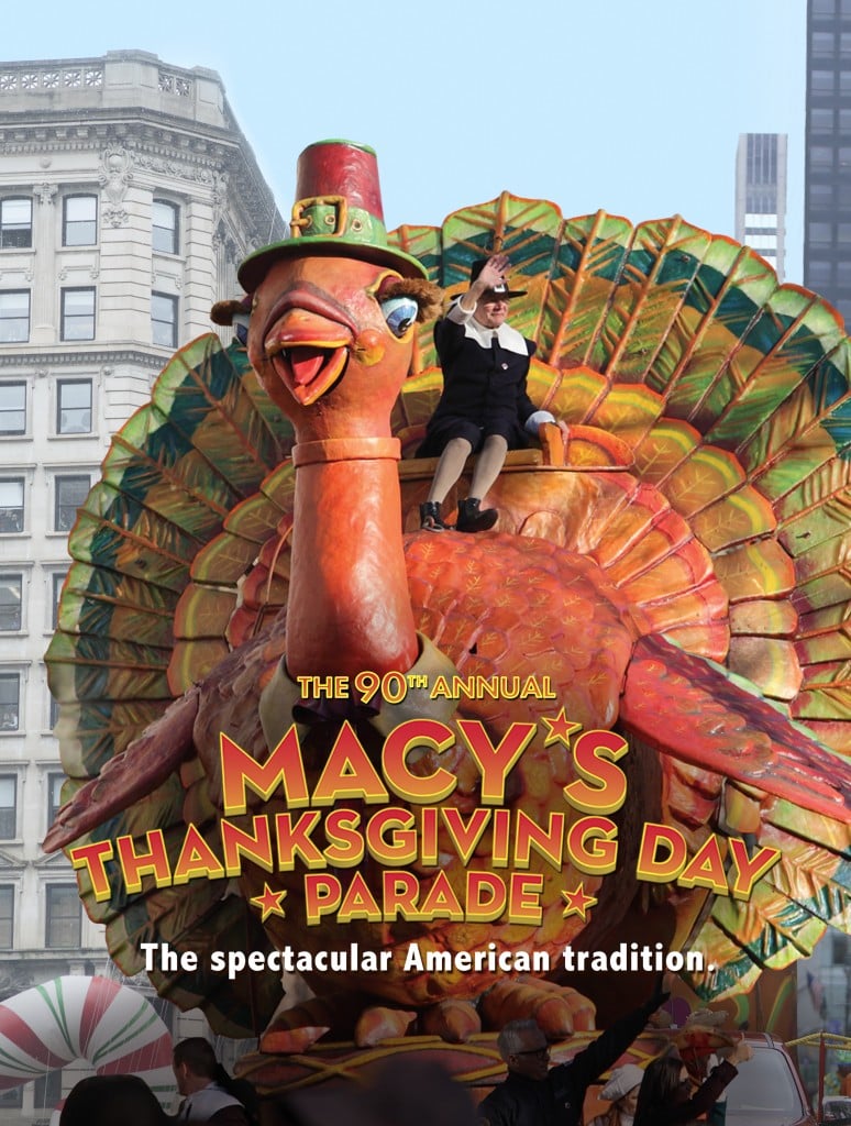 MACY'S THANKSGIVING DAY PARADE 90TH ANNIVERSARY -- Pictured: "Macy's Thanksgiving Day Parade 90th Anniversary" Key Art -- (Photo by: NBCUniversal)