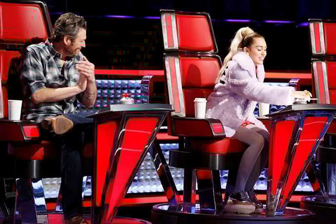 THE VOICE -- "Knockout Reality" -- Pictured: (l-r) Blake Shelton