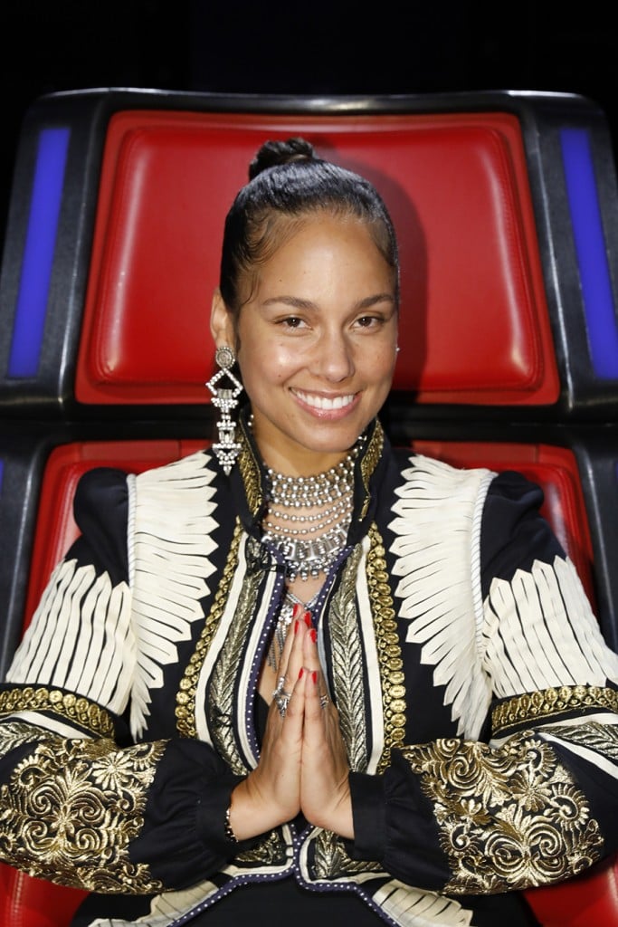 THE VOICE -- "Live Finale" Episode 1219B -- Pictured: Alicia Keys -- (Photo by: Trae Patton/NBC)