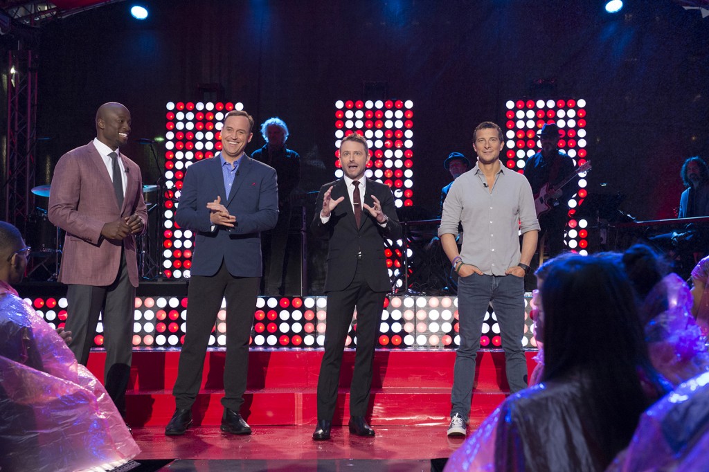 THE RED NOSE DAY SPECIAL -- Pictured: (l-r) Akbar Gbaja-Biamila