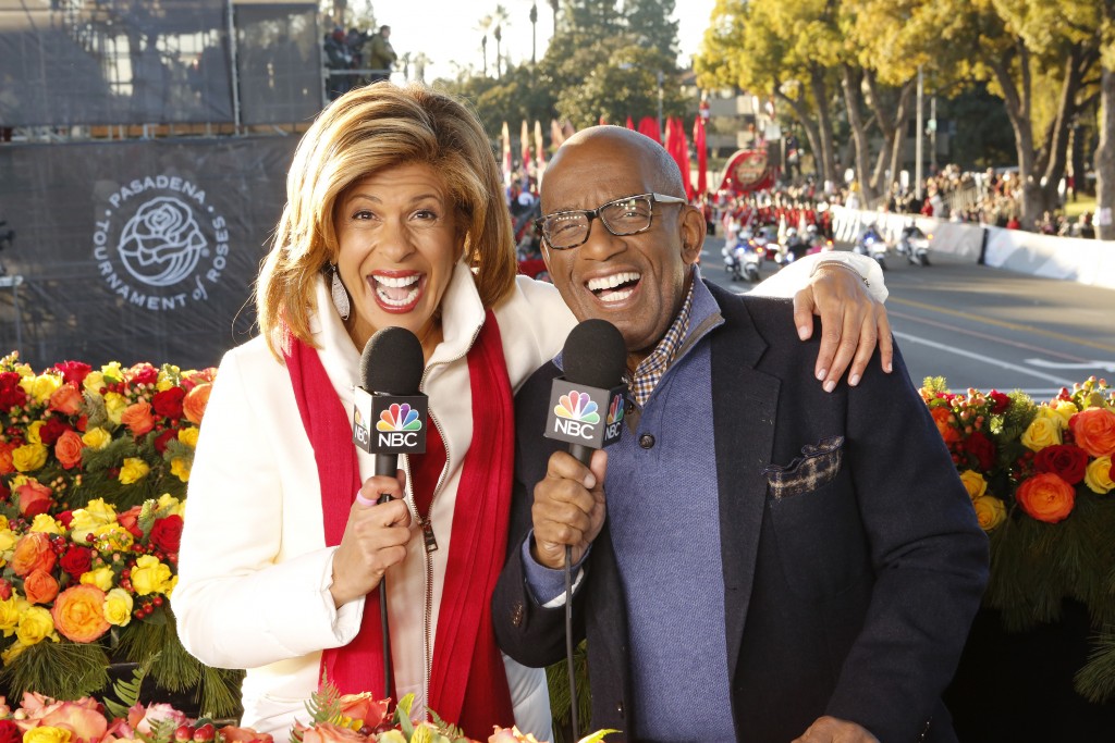 THE 127TH TOURNAMENT OF ROSES PARADE -- Pictured: (l-r) Hoda Kotb