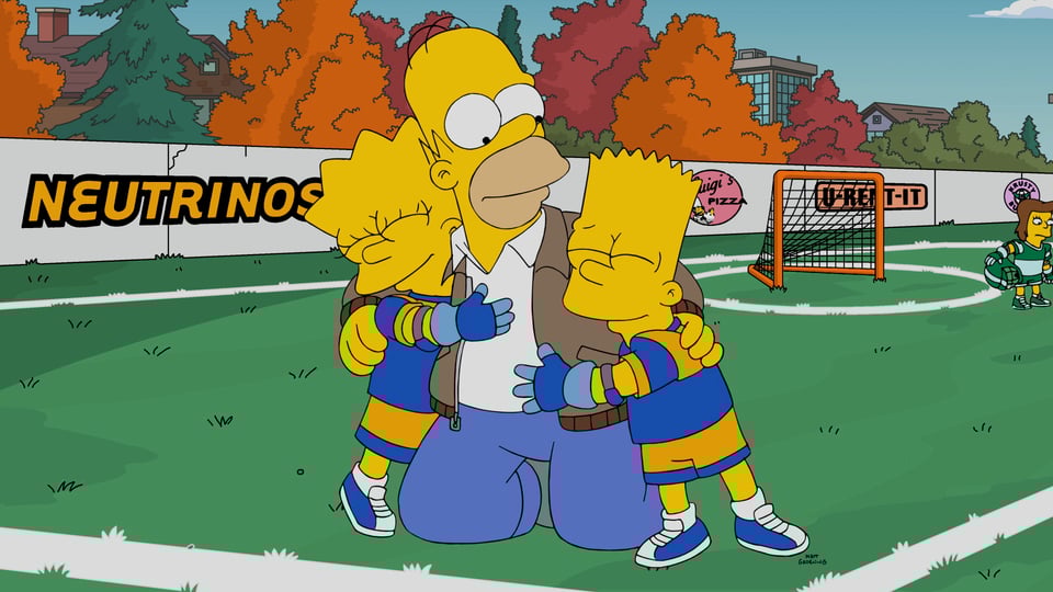 THE SIMPSONS:  Homer gets roped into coaching the kids lacrosse team in the all-new There Will Be Buds episode of THE SIMPSONS airing Sunday