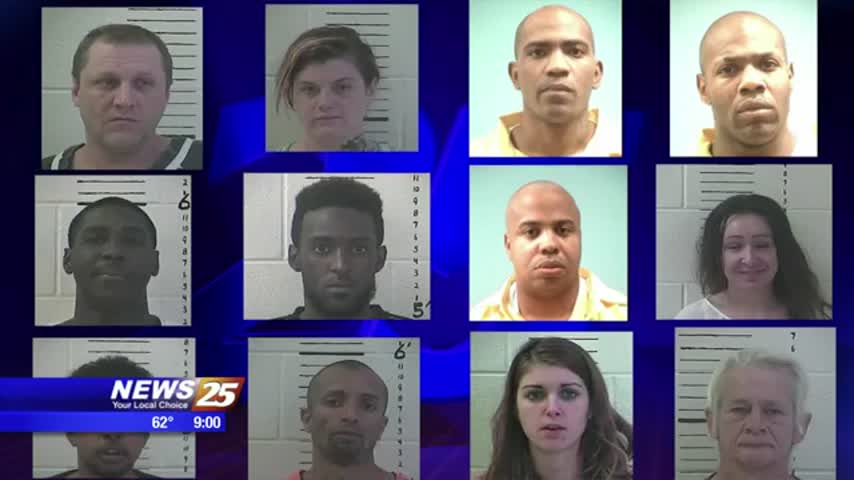 Drug Offender Roundup Wxxv News 25