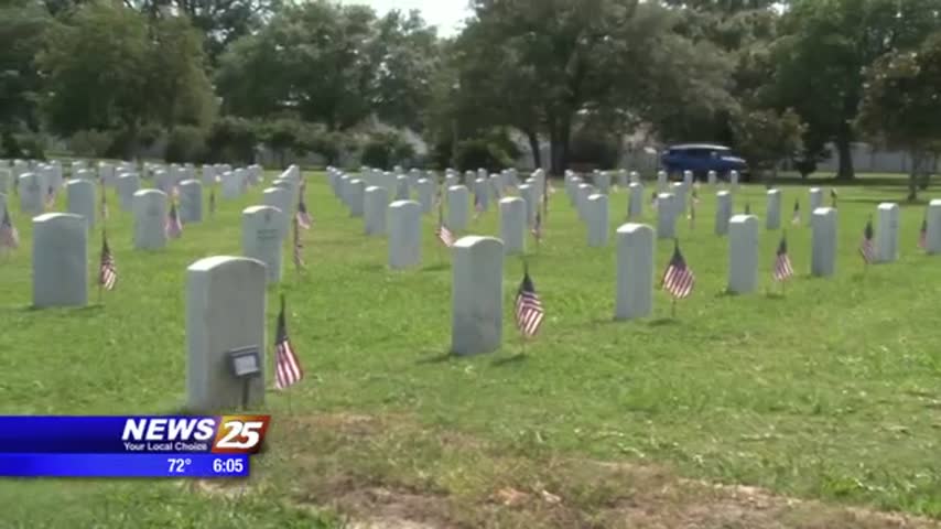 Memorial Day Visitation At The Biloxi National Cemetery - WXXV News 25