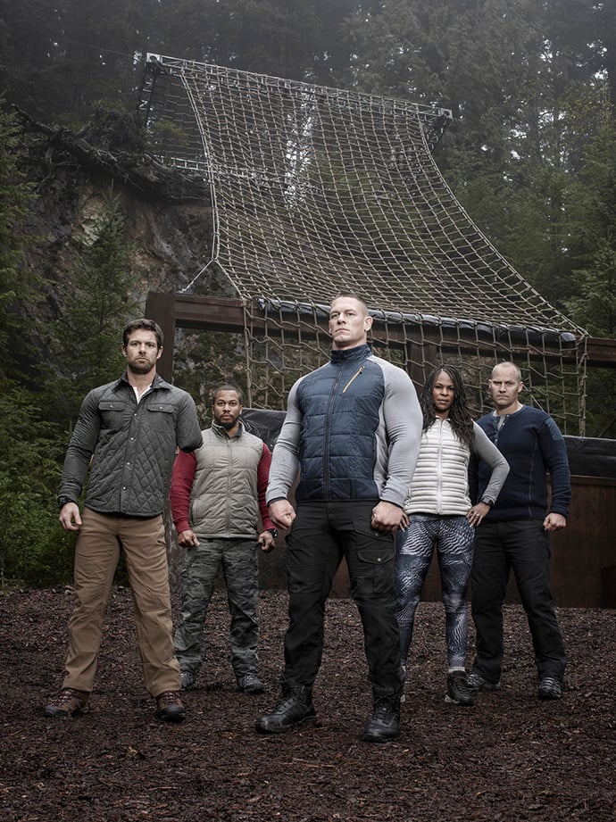 AMERICAN GRIT:  L-R:  Noah Galloway