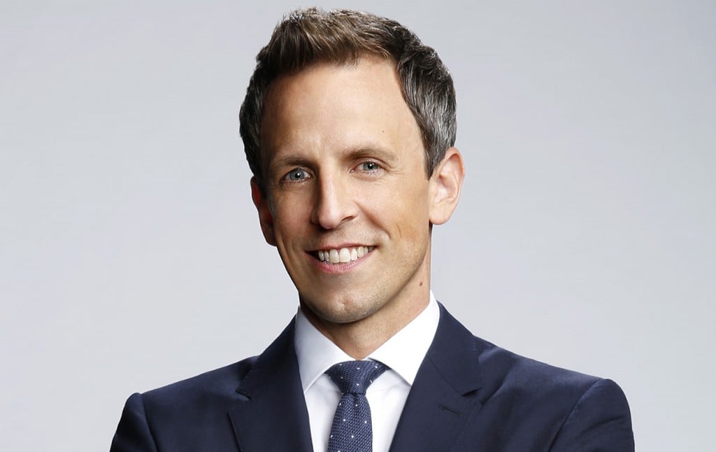 LATE NIGHT WITH SETH MEYERS -- Season: 3 -- Pictured: Seth Meyers  -- (Photo by: Lloyd Bishop/NBC)