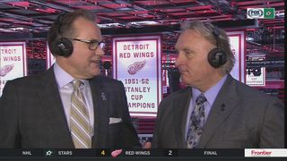 Razor and Ludwig breakdown win over the Red Wings | Stars Live