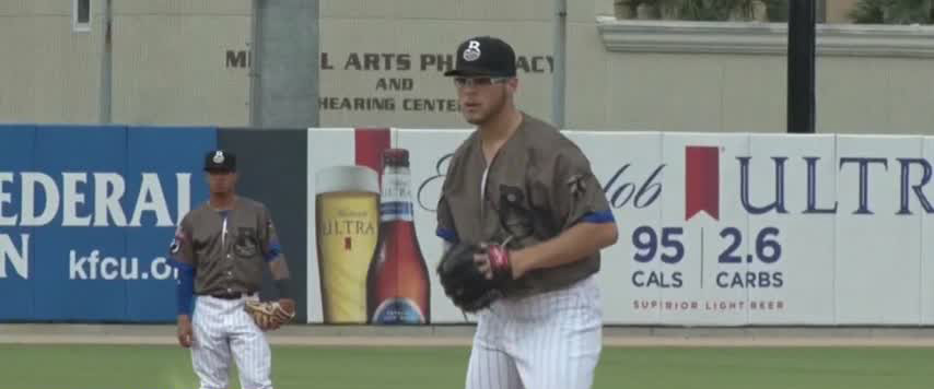 No. 1 prospect Jackson Chourio stars again in Shuckers' 7-1 win over Blue  Wahoos - WXXV News 25