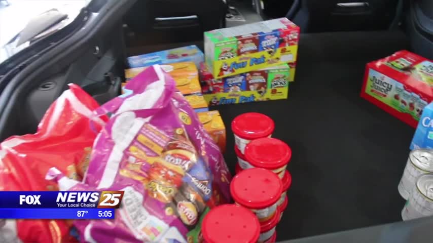 Backpack Buddies food drive - WXXV News 25