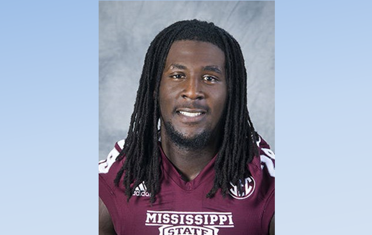 25-year-old former Mississippi State football player De'Runnya Wilson was found dead and authorities are investigating the incident as a homicide. Photo: Mississippi State Football (hailstate.com).