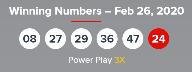 powerball winning numbers last night nj