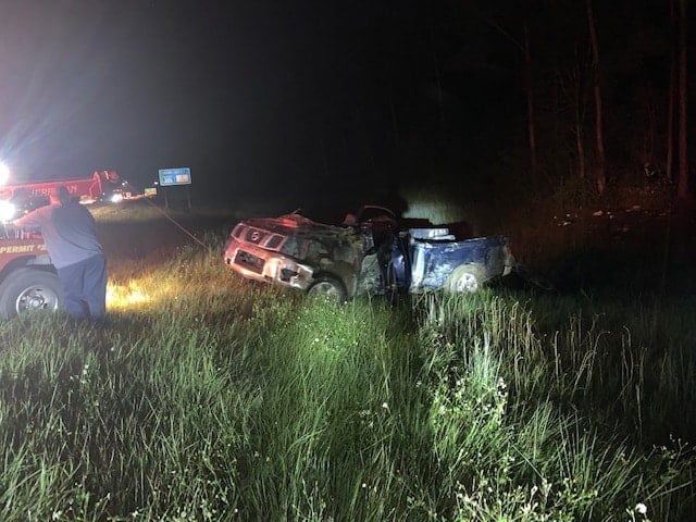 Two people are dead following a car accident in Jackson County early Wednesday, according to the Mississippi Highway Patrol.