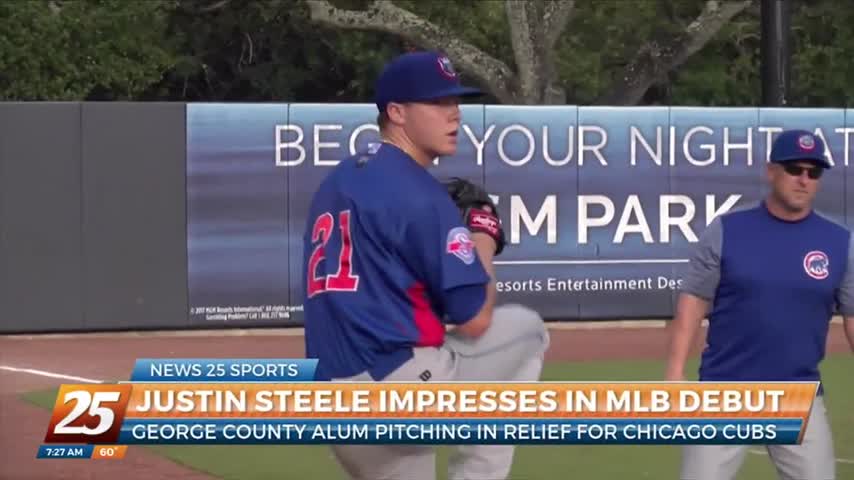 Former George County pitcher Justin Steele called up by Chicago Cubs