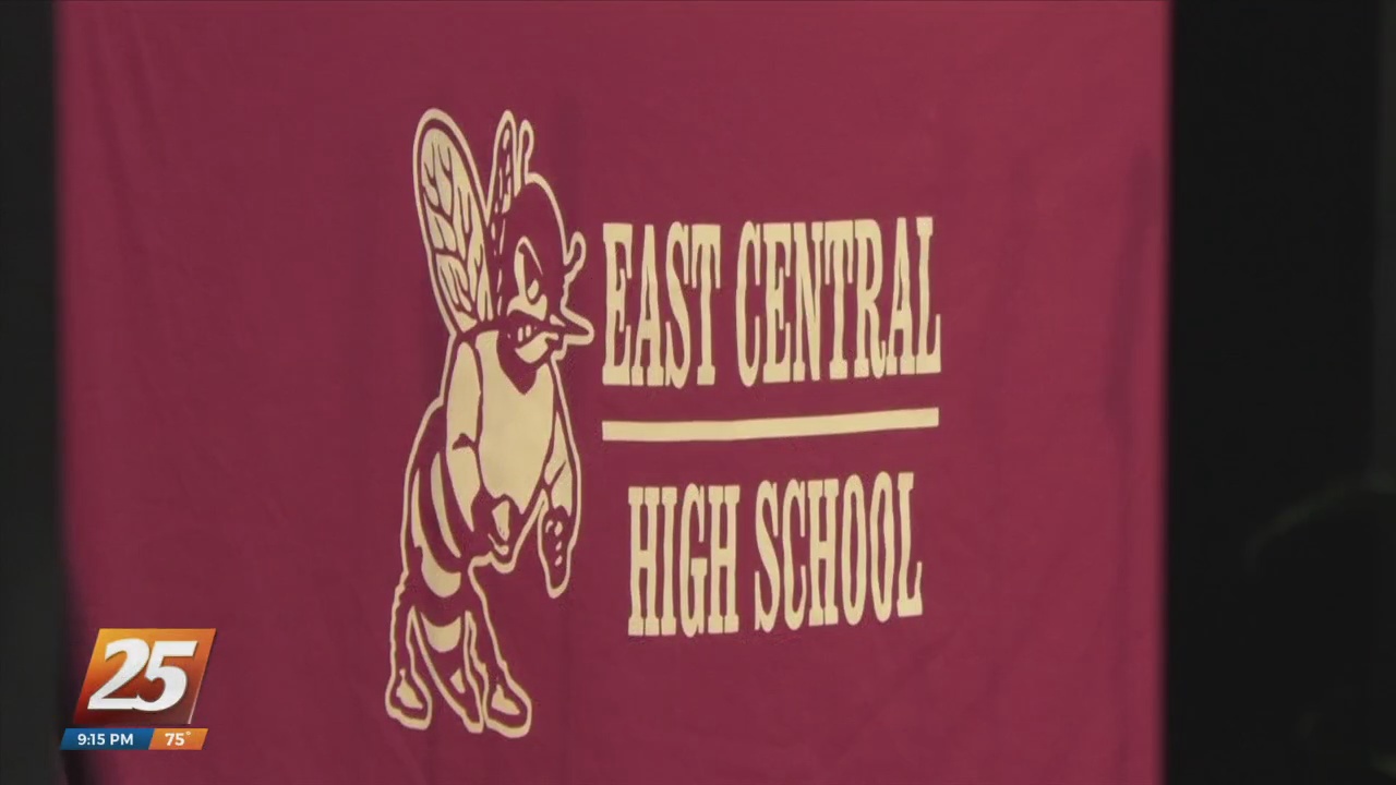 East Central High School class of 2021 graduates at the Coast Coliseum ...