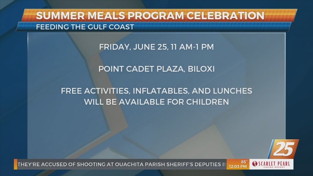 Feeding The Gulf Coast Summer Meals Program