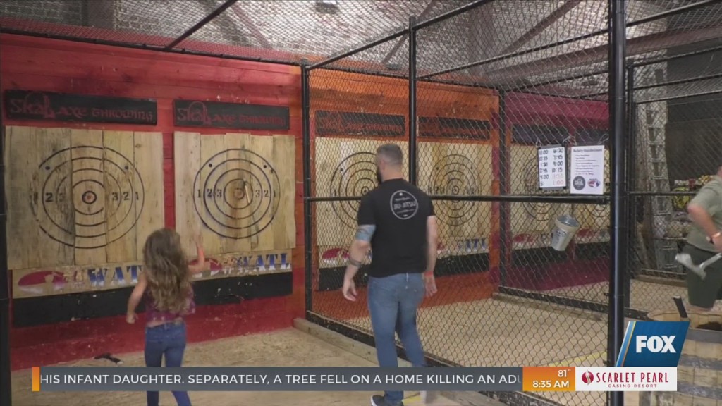 Father’s Day At Skal Axe Throwing In Biloxi