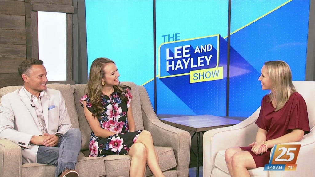 Hosts Of The ‘lee And Hayley Show’ In Studio