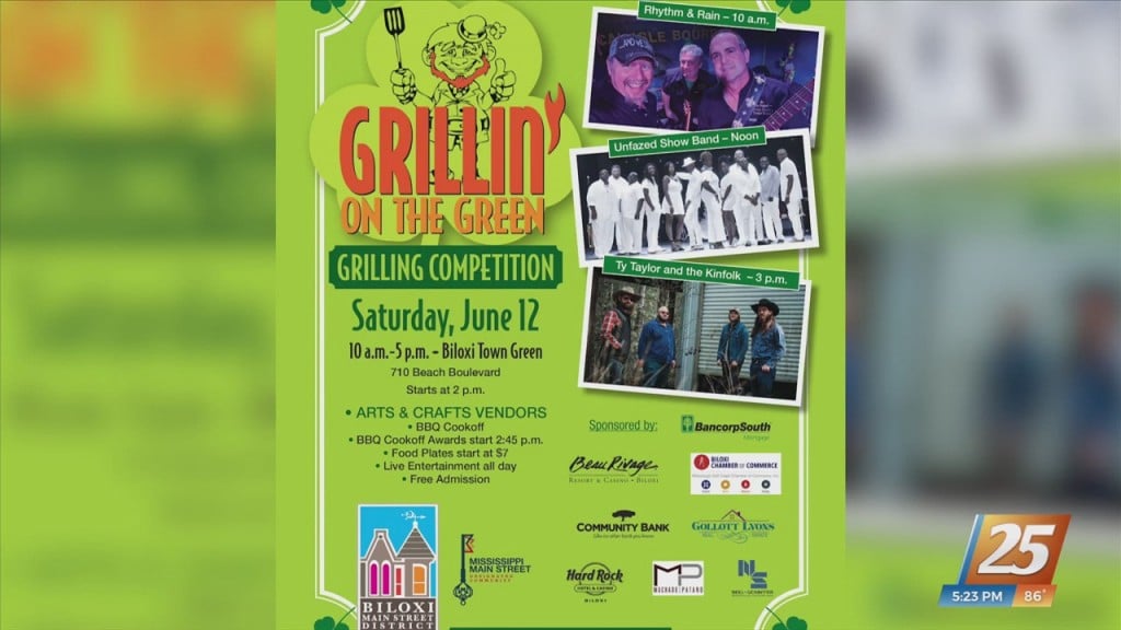 14th Annual Grillin’ On The Green Festival Saturday In Biloxi