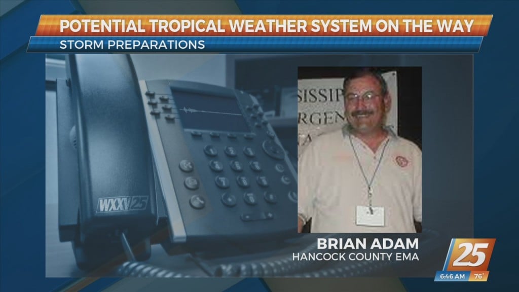 Hancock County Ema Discusses Tropical Weather