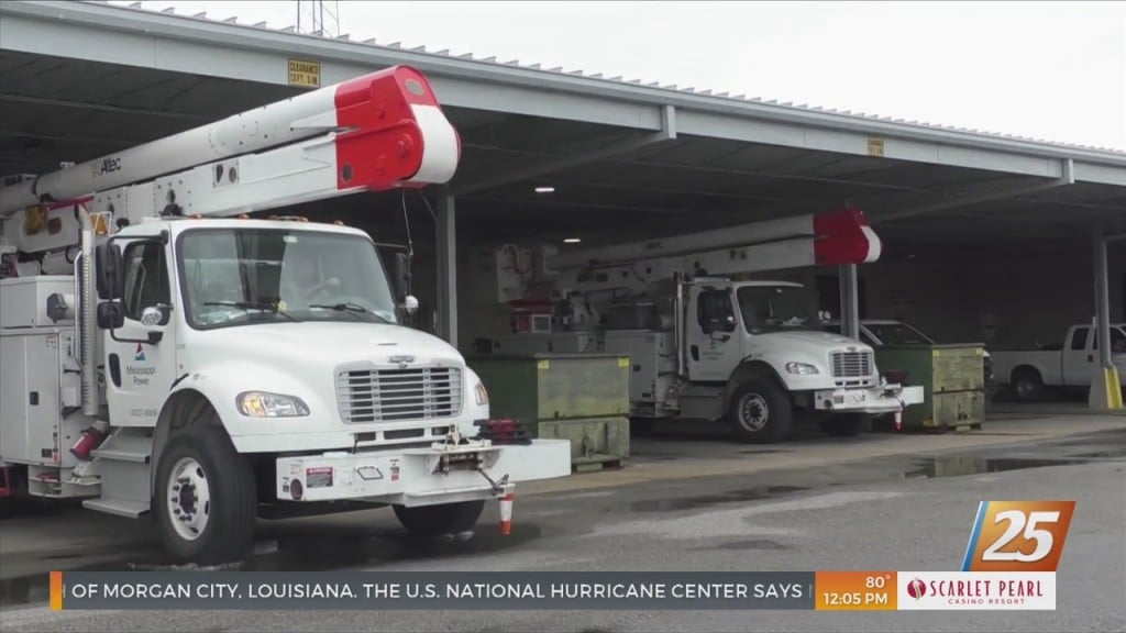 Mississippi Power Preparing For Storm