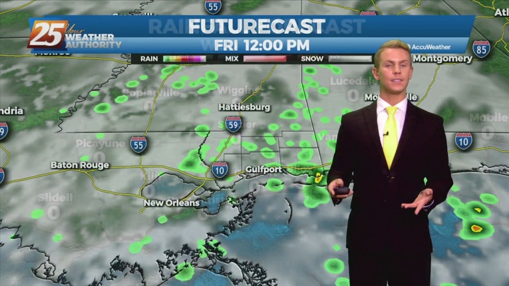 06/23 – Brantly's "scattered Afternoon Showers" Wednesday Forecast