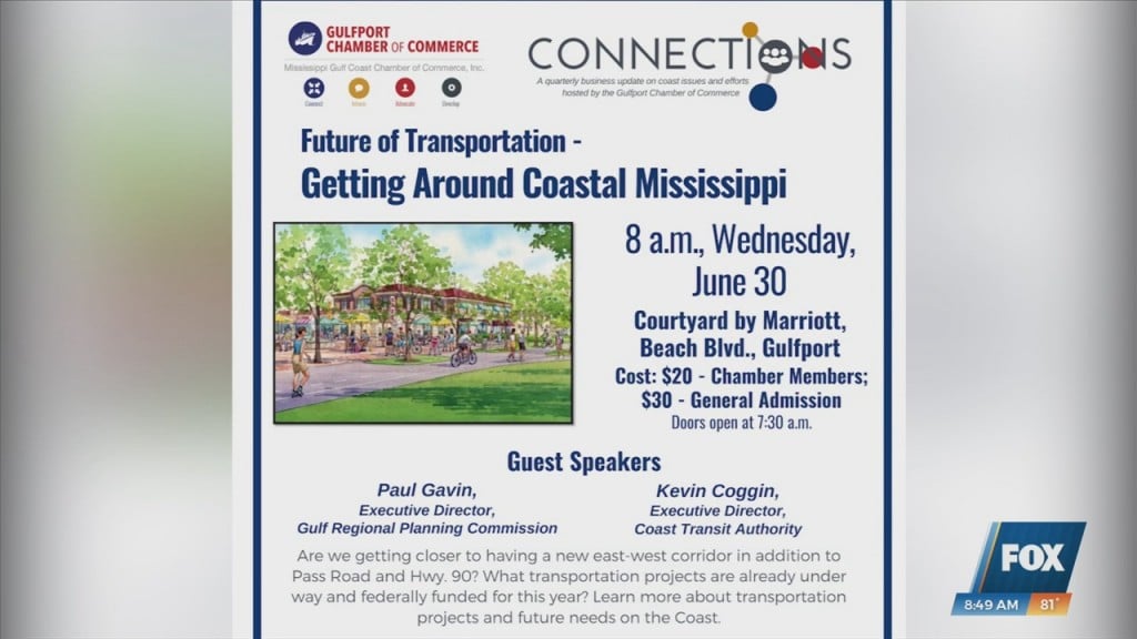 Gulfport Chamber Of Commerce Hosting Future Of Transportation Event