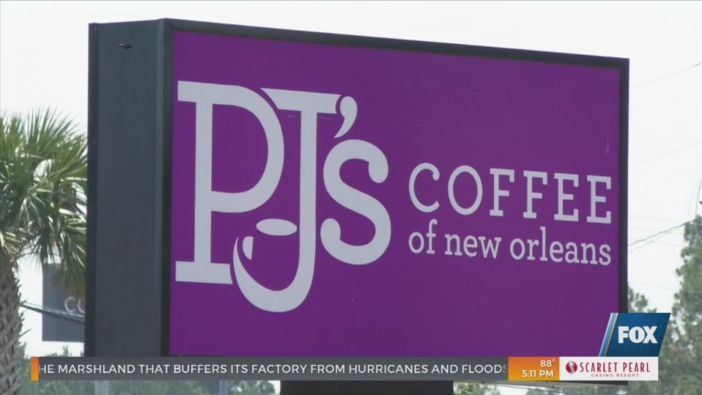 Pj’s Coffee Of New Orleans Cuts The Ribbon In Ocean Springs
