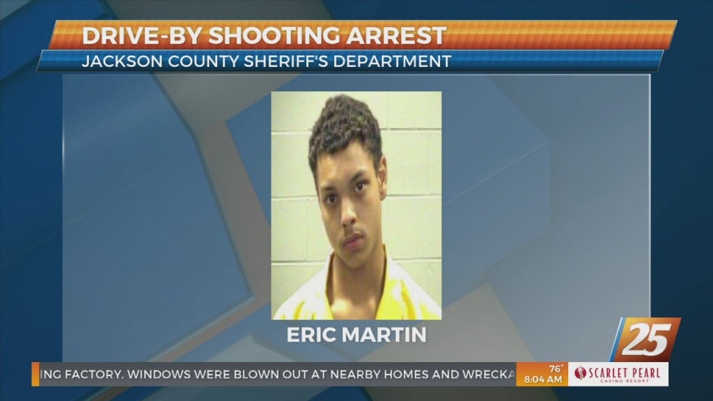Arrested Made In Jackson County Drive By Shooting