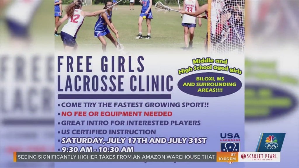 Free Girls Lacrosse Clinics In Biloxi