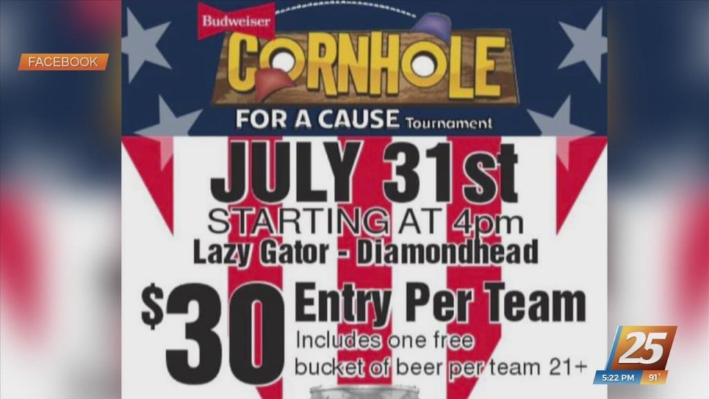 Lazy Gator Sports Bar Hosting Cornhole For A Cause Tournament