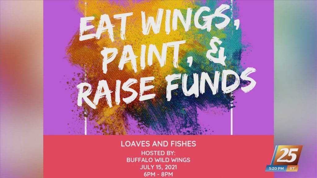 Eat Wings, Paint, And Raise Funds For Loaves And Fishes