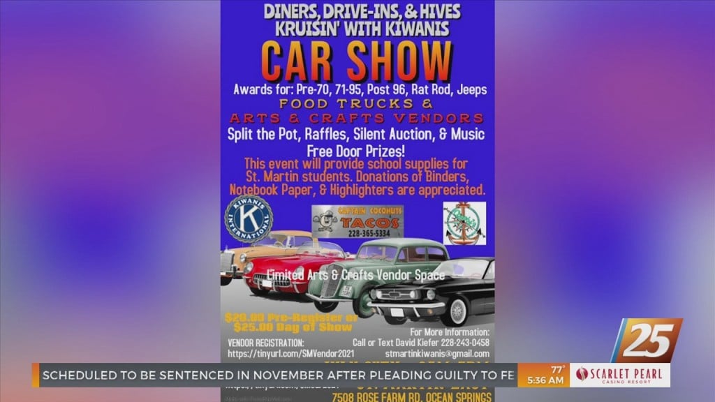 Kiwanis Club Of St. Martin Hosting Inaugural Car Show