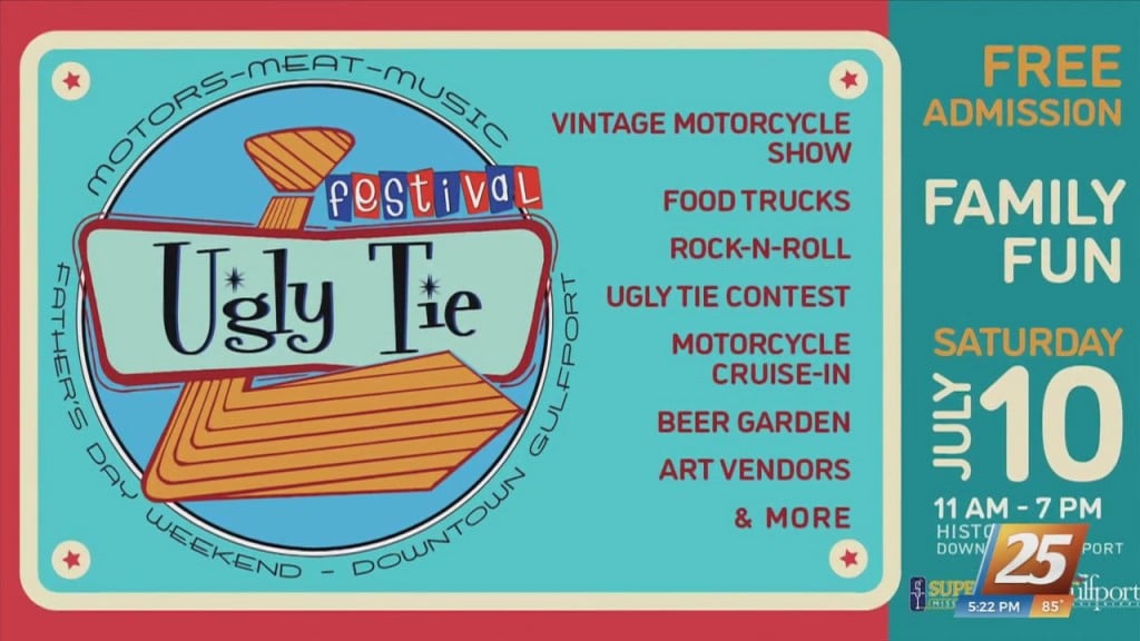 ‘ugly Tie Fest’ Happening This Saturday In Downtown Gulfport