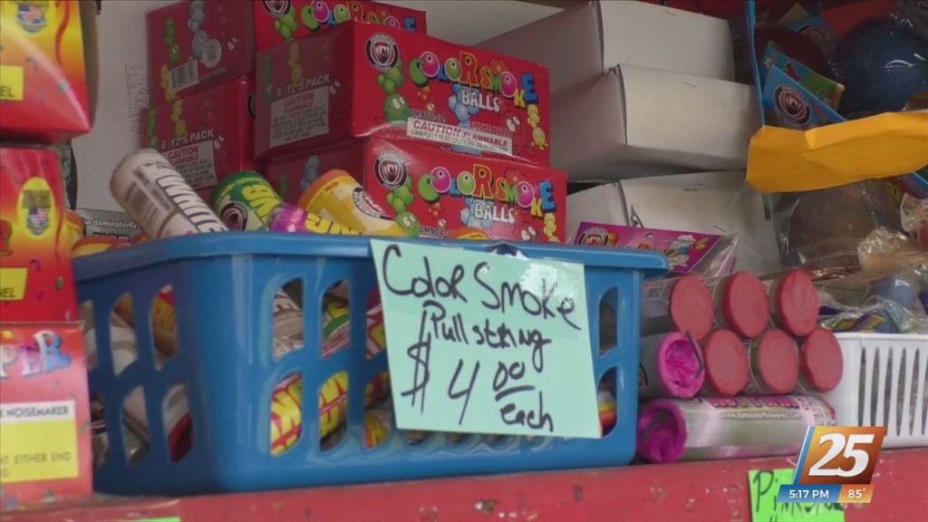 Firework Sales Booming Across The Coast