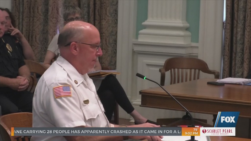 Biloxi Fire Chief Joe Boney Submits Letter Of Intent To Retire