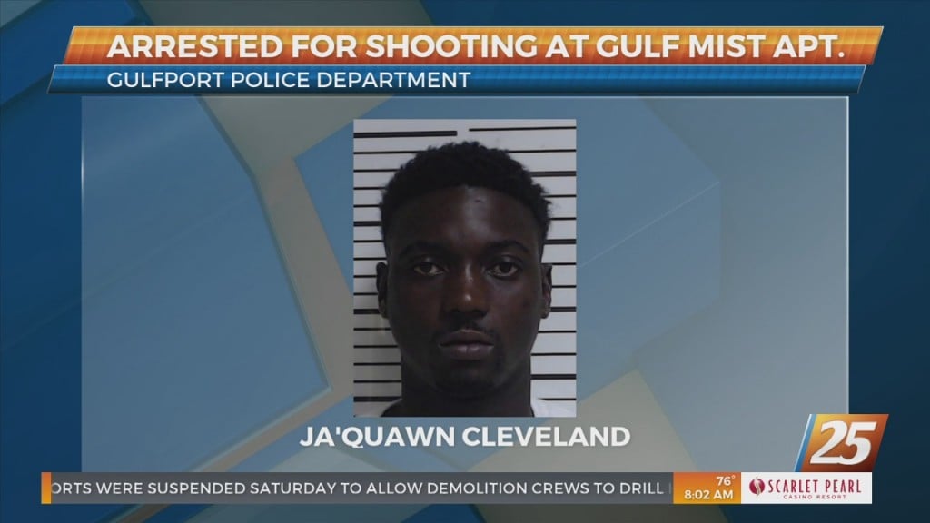 Arrested For Shooting At Gulf Mist Apartments In Gulfport