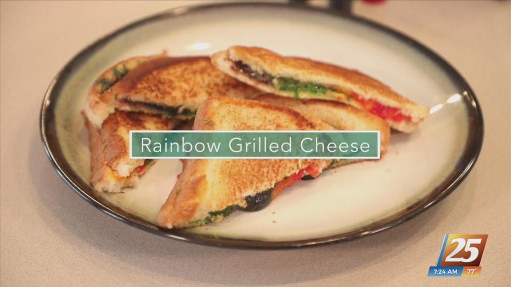 Mom To Mom: Rainbow Grilled Cheese